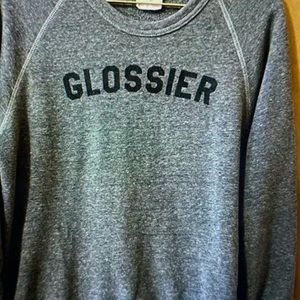 Glossier sweatshirt Small